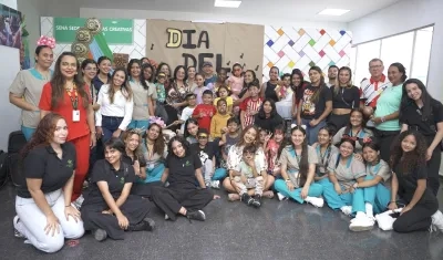 Los más pequeños se divirtieron con varias actividades. 