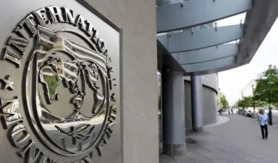 Fachada del Fondo Monetario Internacional. 