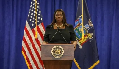 Letitia James, fiscal general de Nueva York.