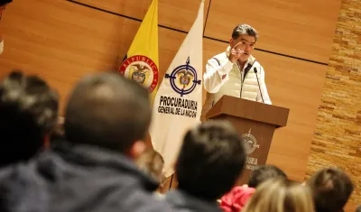 Gregorio Eljach, Procurador General de la Nación.