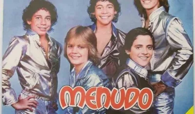 Grupo juvenil Menudo.