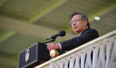 Presidente Gustavo Petro Urrego. 