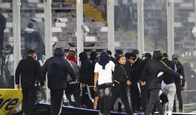 Estadio de Colo Colo, lugar de los hechos.