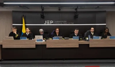 Magistrados de la JEP.