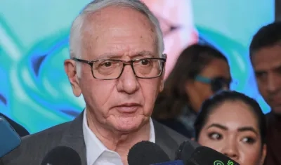 El Ministro de Salud, Guillermo Alfonso Jaramillo.