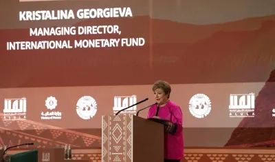 Kristalina Georgieva, directora gerente del Fondo Monetario Internacional.