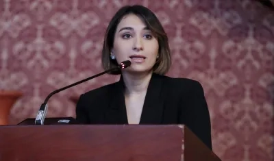 Laura Sarabia, Canciller de Colombia. 