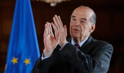 El excanciller Álvaro Leyva.