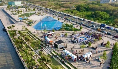 El Gran Malecón del Río, muestra del crecimiento en Barranquilla.