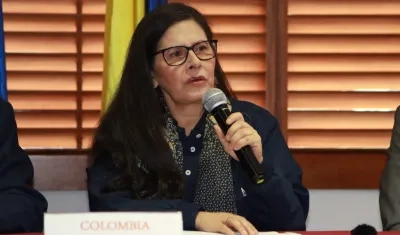 Martha Hernández, directora (e) de Migración Colombia.