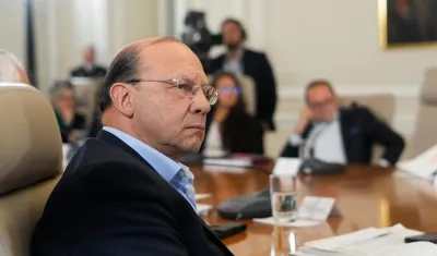 Germán Ávila, ministro de Hacienda.