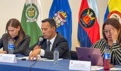 El Ministro de Defensa, Mayor General Pedro Sánchez.