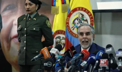  Ministro del Interior, Armando Benedetti.