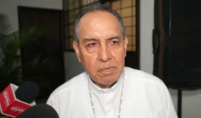 Monseñor Pablo Emiro Salas, Arzobispo de Barranquilla. 
