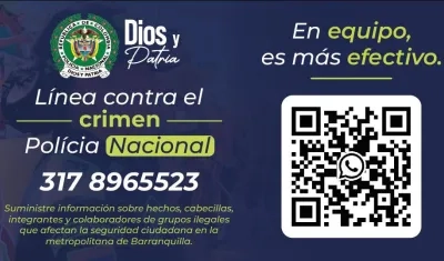 Línea multecrimen.