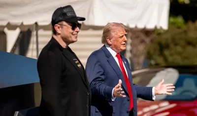 Elon Musk y Donald Trump.