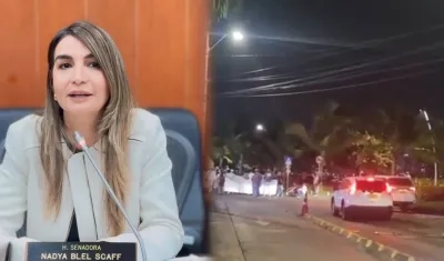 Nadia Blel, senadora conservadora.