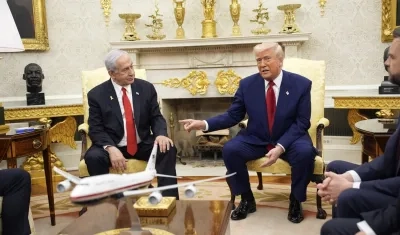 Benjamín Netanyahu y Donald Trump.