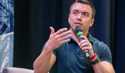 Daniel Noboa, presidente de Ecuador.