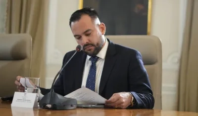 El ministro de Minas y Energía, Edwin Palma Egea.