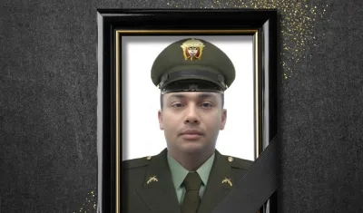 Patrullero de la Policía William Guardo Torres.