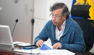 El Presidente de la República, Gustavo Petro.