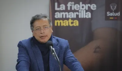 El Presidente de la República, Gustavo Petro.