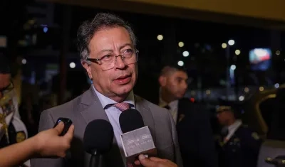 El Presidente Gustavo Petro.