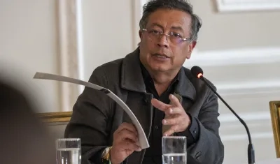 El Presidente de la República, Gustavo Petro.