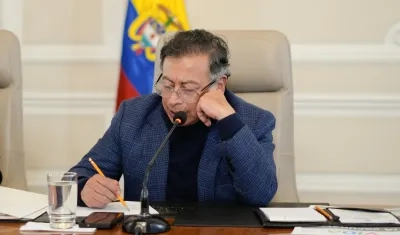 El Presidente de la República, Gustavo Petro.