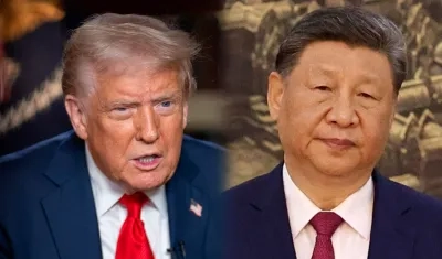 Donald Trump y Xi Jinping. 