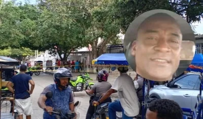 Santiago Luna Primera, alias 'El negro'.