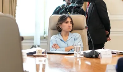 Laura Sarabia, Ministra de Relaciones Exteriores.