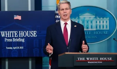 El secretario del Tesoro de EE.UU., Scott Bessent. 