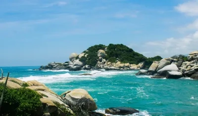 Aspecto del Parque Tayrona. 