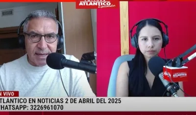 Transmisión de Atlántico en Noticias.