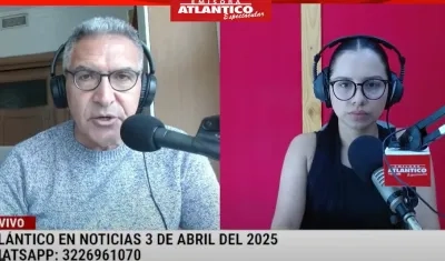 Transmisión de Atlántico en Noticias.