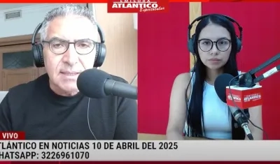 Transmisión de Atlántico en Noticias.