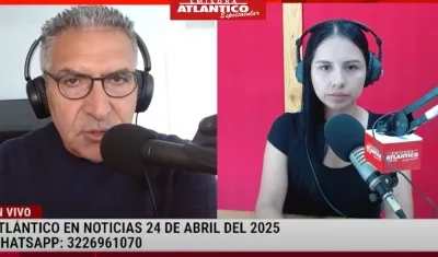 Transmisión de Atlántico en Noticias.