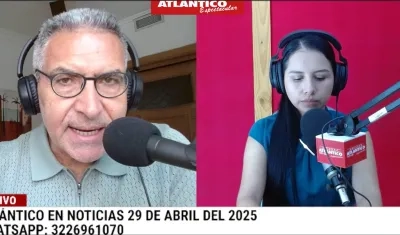 Transmisión de Atlántico en Noticias.