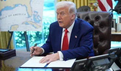 El presidente de Estados Unidos, Donald Trump.