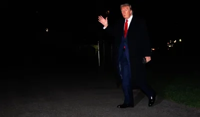 El presidente de Estados Unidos, Donald Trump.