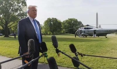 El presidente de Estados Unidos, Donald Trump.