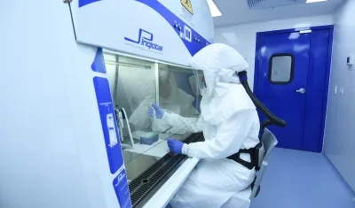 Imagen del laboratorio de Unisimón.