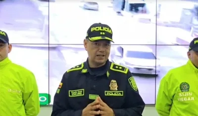 Brigadier General Edwin Urrego, comandante de la Mebar.