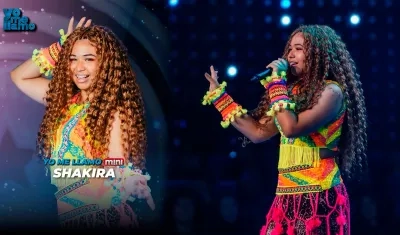 Valerie Sofía Isaza Benavides, 'Yo me llamo' mini Shakira.