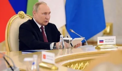 Vladímir Putin, presidente de Rusia. 