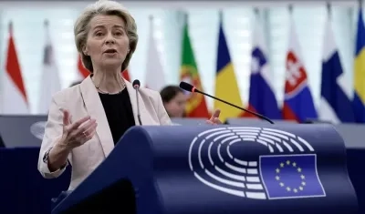 La presidenta de la Comisión Europea, Ursula von der Leyen.