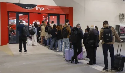 Imagen de los viajeros.