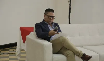 Rector del Politécnico Costa Atlántica, Luis Chacón Contreras.